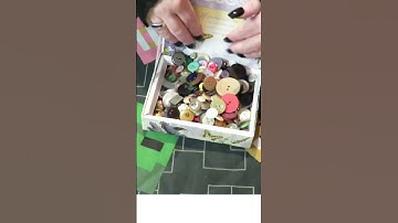 button rummage #asmr #shorts #asmrsounds #viral #satisfying #buttons #button