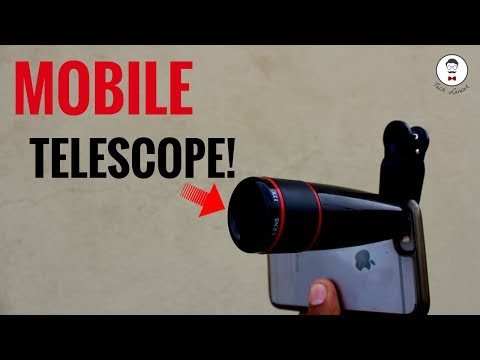 12X Zoom Universal Mobile Telescope 2018 | HUGE LENS | Stunning Proof!