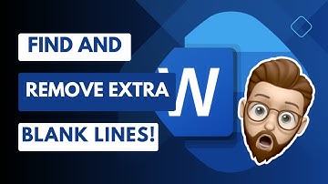 Find and Replace: Remove Blank Lines in Word!