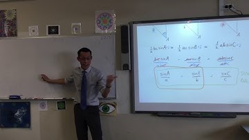 Sine Rule (1 of 3: Where does it come from?)