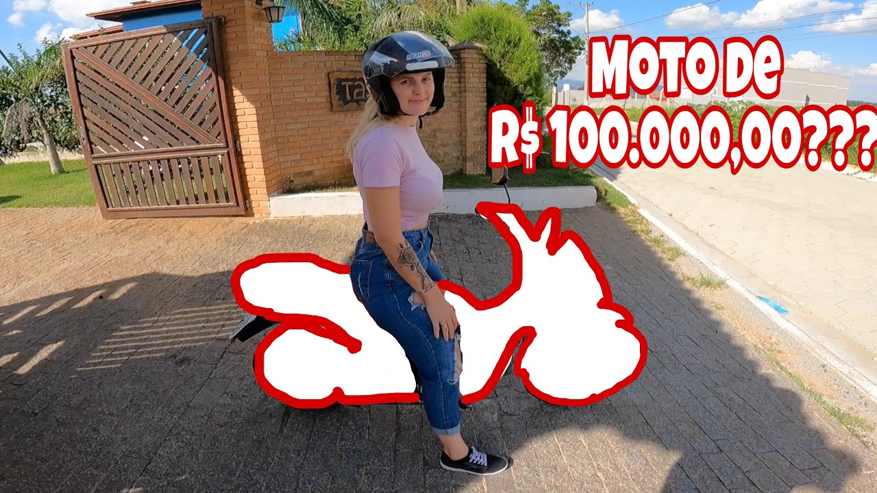 COMPREI UMA MOTO NOVA PRA MINHA NAMORADA