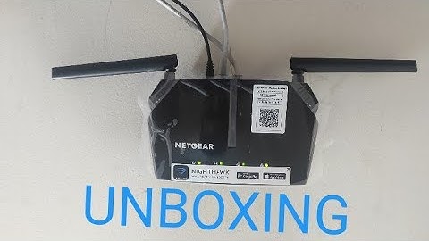 UNBOXING Netgear R6120 Dual Band AC1200 Router