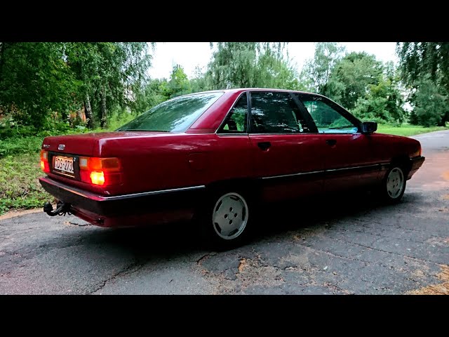 Замена помпы на Audi 100 1.8. Развееваем чары. - YouTube