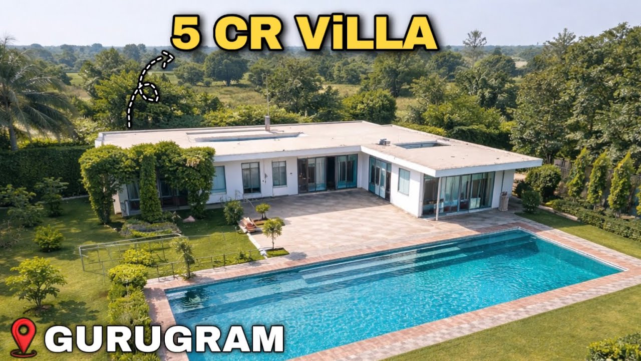 5BHK Luxury Villa in South Gurugram | Westin Vatika Resort sohna | 1.25 Acre 