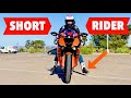 Motorcycles and Short Rider Tips & Tricks on a Yamaha R6 For Short People!
