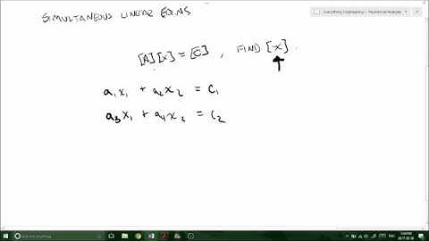 Guass-Siedel derivation and Example - Applied Numerical Analysis