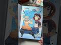 Inosuke Hashibira🍙💙Demon Slayer Scrapbooking #shorts #scrapbooking #journaling