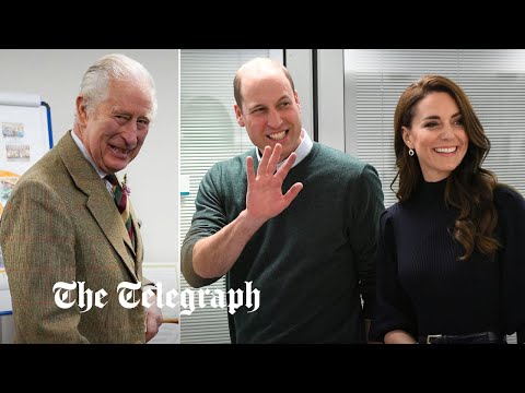 Prince william, kate and king charles look upbeat since prince harry's spare revelations