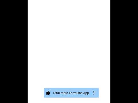 1300 Math Formulas App