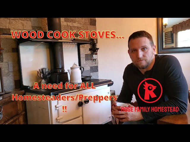 Antique Stanley Waterford Wood Cookstove. Value for All Homesteaders and  Preppers! - YouTube
