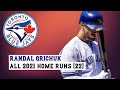 Randal Grichuk (#15) All 22 Home Runs of the 2021 MLB Season