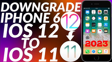 How to downgrade iPhone 6 iOS 12 to 11 | iPhone 6 Downgrade to iOS 11 | Downgrade to unsigned iOS