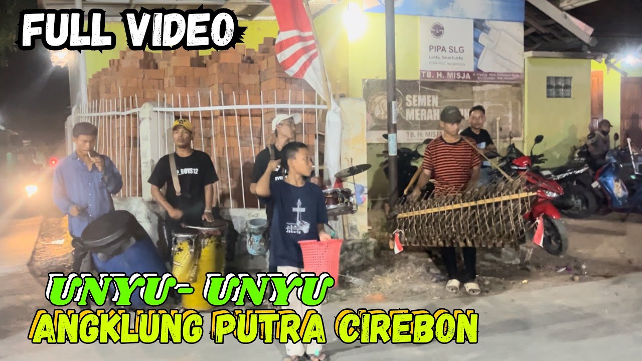 UNYU - UNYU COVER ANGKLUNG PUTRA CIREBON ❗️Live pasar malem Tolok Gempol cirebon