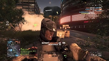 Battlefield 4 weird front knife glitch