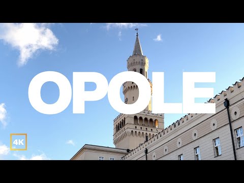 Opole - Poland🇵🇱  4K virtual walking tour