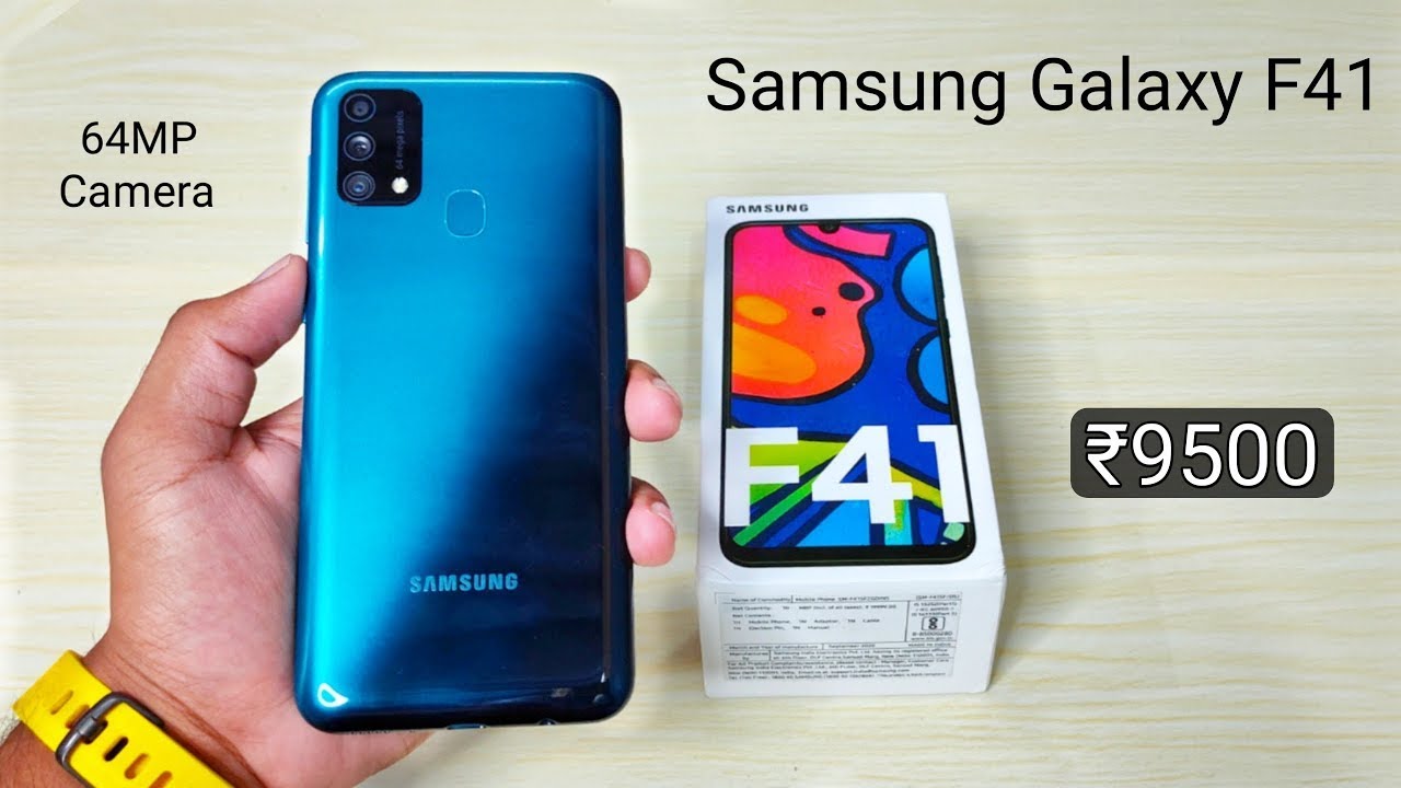 Samsung F41 Unboxing And First Impressions ⚡⚡⚡6000mAh Battery, 64MP