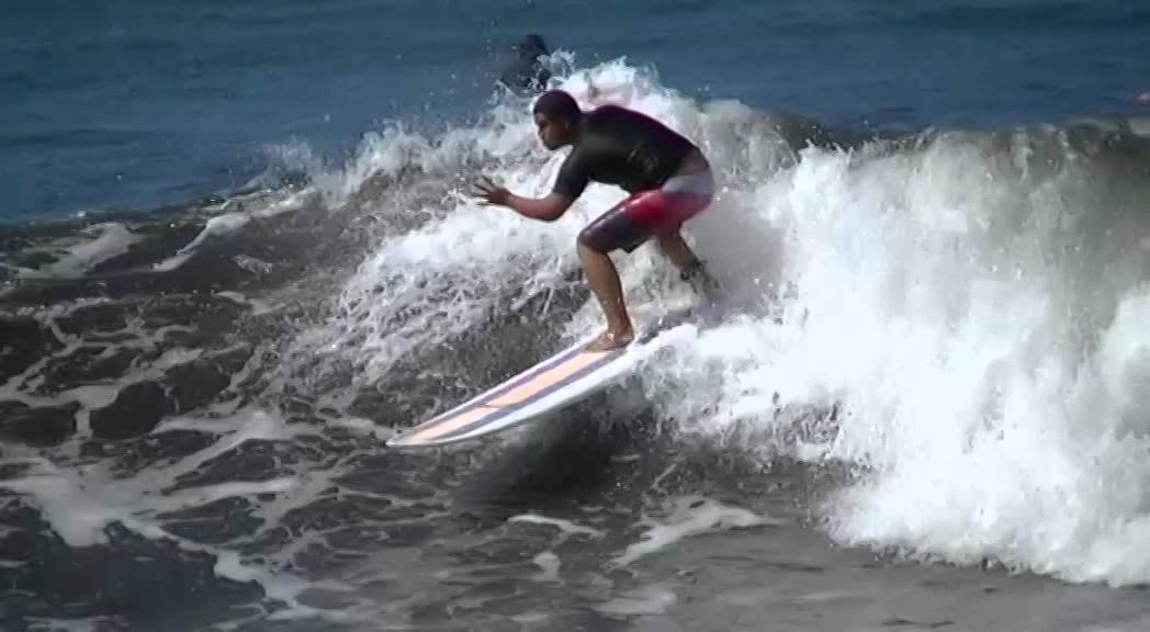 Longboard Surf Tahiti Tehei NOBLE 2014 YouTube