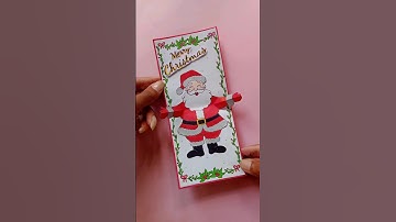 DIY Christmas Card 😮 #shorts #trending #viral #diy #christmas #ytshorts
