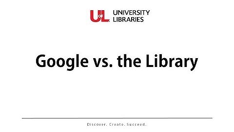 Google vs. the Library