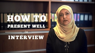 How to present well during interview