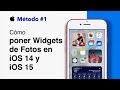 Como Poner Widgets De Fotos En iOS 14 | LimonTouch