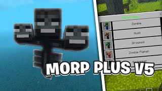 Update!! Addon Morph Plus V5 Bisa Berubah Jadi Mobs Apapun Yang Ada DiMinecraft 1.19 Terbaru