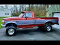 Part 3 finished paint  body restoration rusty rockers obs ford f250