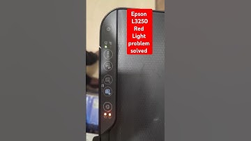 Epson L3250 L3210 Red Light Error problem solved #epaon #service #ink #red #printersupportsoftware