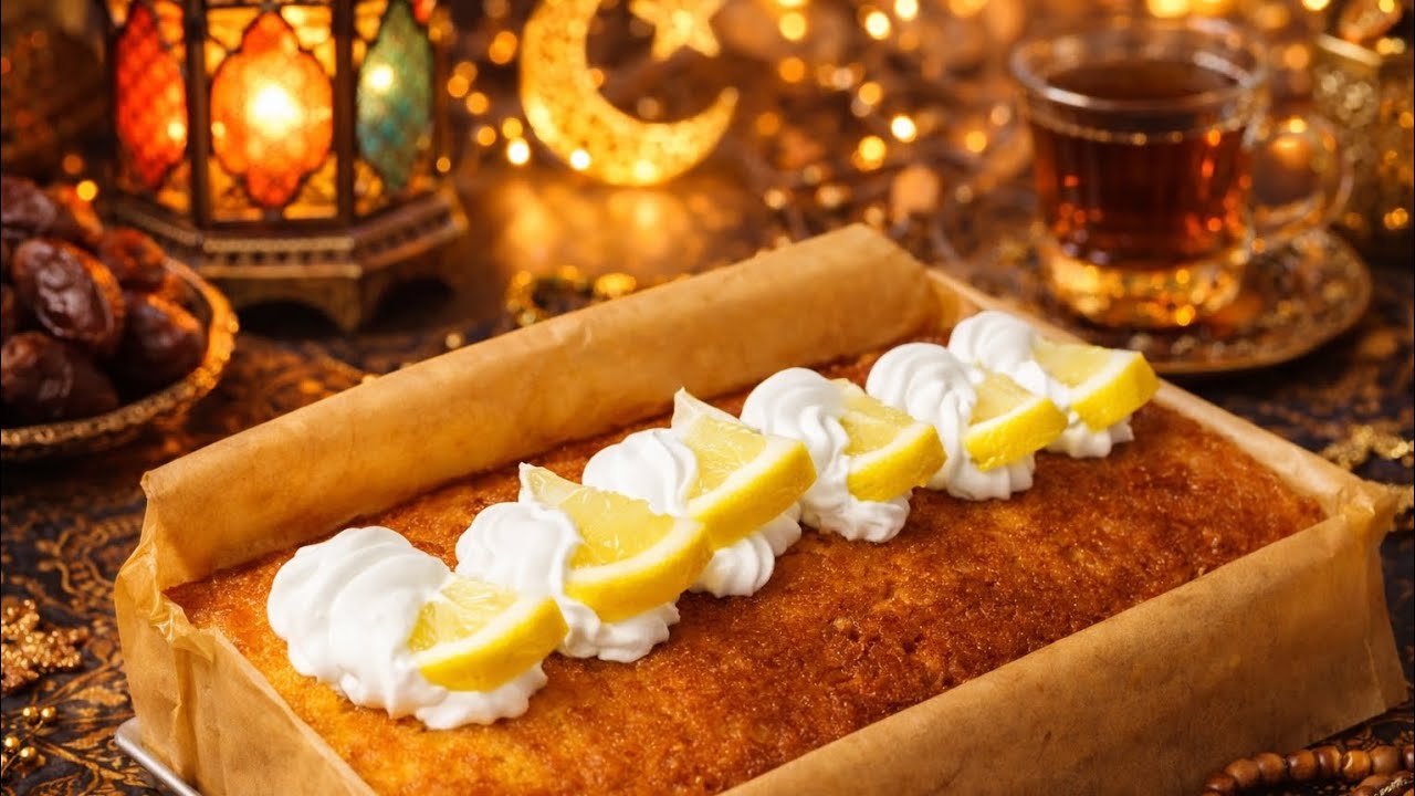 بسبوسة حاسبا روحها قلب اللوز😋بنة خفة وهمة ❤️ بمكون مختلف لي رح يخليها تدي قوام قلب اللوز مشربة للقلب