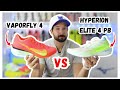 hyperion elite vs vaporfly