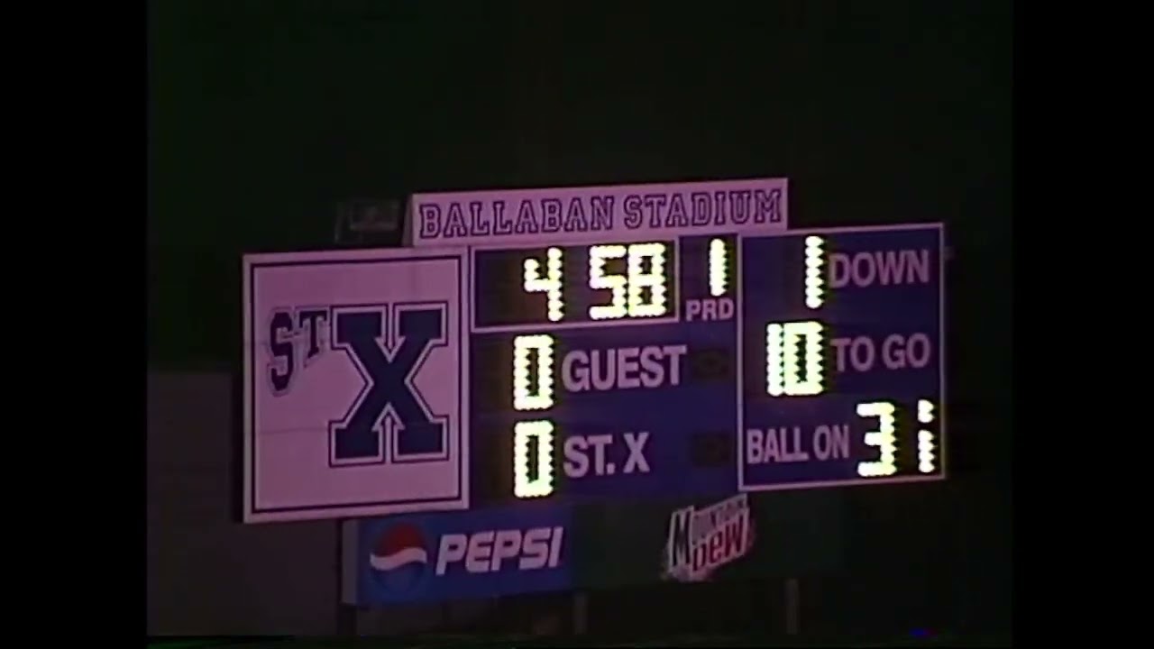 2001 Elder vs St  Xavier