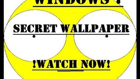 Windows 7 secret wallpapers and THEMES!