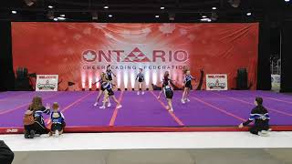 Ontario Cheer Federation Champion Cheer Academy Cosmic Queens