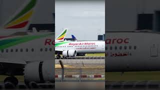 SUPER SMOOTH | Royal Air Maroc - 737 MAX 8 Landing #shorts