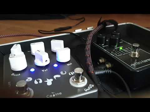 caline-cp-15-tantrum-guitar-pedal-on-my-board-with-an-ehx-silencer-noise-gate-(demo)