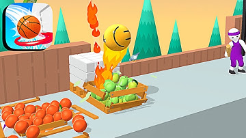 Bounce Dunk ​- All Levels Gameplay Android,ios (Part 9)