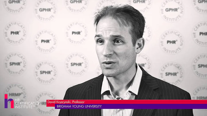 David Kryscynski: The Rise of HR: Wisdom from 73 H...