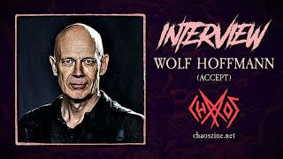 &quot;I haven&#39;t never had a writers block which is a good thing&quot; - Interview with Accept&#39;s Wolf Hoffmann