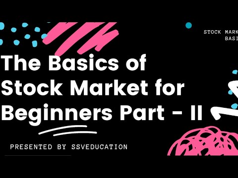 Stock Market for Beginners| Part-II | शेयर बाजार का सपूर्ण ज्ञान | घर बैठे पैसे कमाने है वीडियो देखो