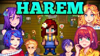 Stardew Valley BUT It's An ANIME HAREM