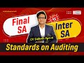 Comparison Standards on Auditing | CA Inter vs CA Final | Siddharth Agarwal Audit