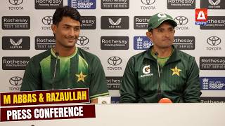 M Abbas & Razaullah - Press Conference | Pak vs Eng | A Sports