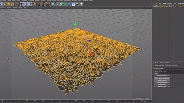 Learn Voronoi Mesh with plain in Cinema 4D Tutorials