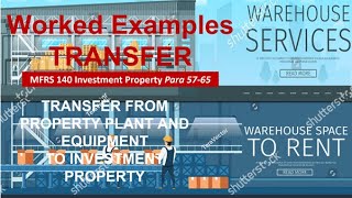 5 |MFRS 140 IWORKED EXAMPLES |How to Account for Transfer From PPE to Investment Property |FAR270