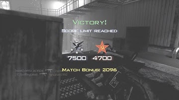 MW2 - Sub Base Team Deathmatch Nuke (27-3) [2021]