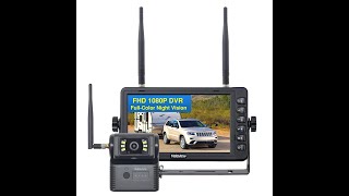 UNBOXING: Haloview Byte Tango 1080P HD Wireless Backup Camera System BTHandy7 - RAW