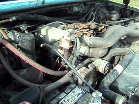 1987 Ford 300 Cubic Inch Straight Six Idling - YouTube 2 9 liter ford engine diagram 