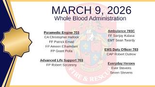 B Shift March 9th, 2026