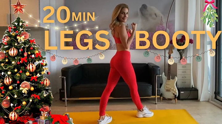 INTENSE LEGS & BOOTY WORKOUT | No Equipment | No R...