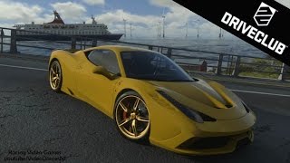 Driveclub | ferrari 458 speciale gameplay redline & elements dlc
expansion (ps4)